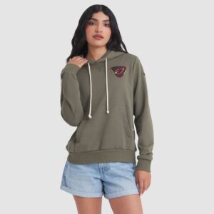 Arizona Cardinals Women's 2025 Salute to Service Sideline Standard Issue Dri-FIT Hoodie - Olive