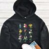 Bluebells Marigold Sunflower Daffodil Tulip Rose Poppy Daisy Jasmine Hoodie - Garden Lover Gift GHD1030