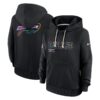 Buffalo Bills Women's 2025 NFL Crucial Catch Sideline Standard Issue Dri-FIT Hoodie - Black