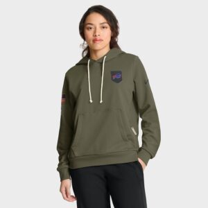 Buffalo Bills Women's 2025 Salute to Service Sideline Standard Issue Dri-FIT Hoodie - Olive