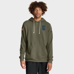 Carolina Panthers 2025 Salute to Service Sideline Standard Issue Dri-FIT Hoodie - Olive