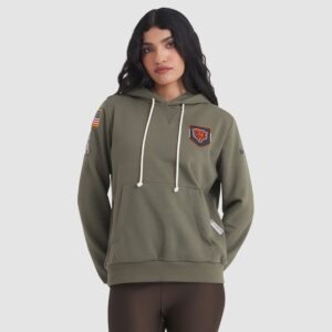 Chicago Bears Women's 2025 Salute to Service Sideline Standard Issue Dri-FIT Hoodie - Olive
