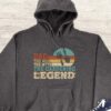 Dad The Gardening Legend Hoodie - Garden Lover Gift GHD1109