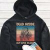 Dead Inside But Love Plants Hoodie - Plant Lover Gift GHD1097