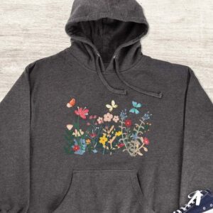 Flower WildFlower Hoodie - Floral Design Gift GHD1163