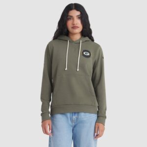 Green Bay Packers Women's 2025 Salute to Service Sideline Standard Issue Dri-FIT Hoodie - Olive