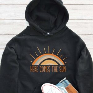 Here Comes The Sun Hoodie - Garden Lover Gift GHD1014