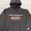 I Don't Eat Anything That Poops Hoodie - Funny Vegan Gift GHD1172