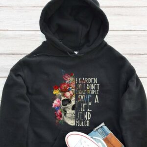 I Garden So I Don't Choke People Hoodie - Funny Gardening Gift GHD1195