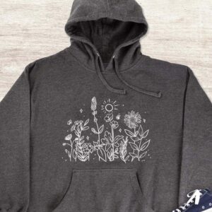 In My WildFlower Hoodie - Flower Lover Gift GHD1125