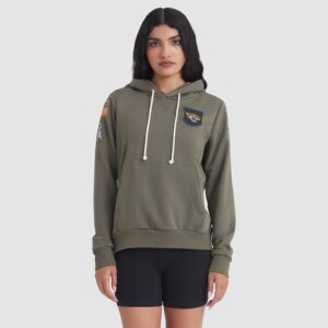 Jacksonville Jaguars Women's 2025 Salute to Service Sideline Standard Issue Dri-FIT Hoodie - Olive