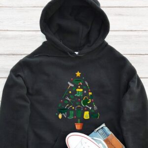Merry Christmas Hoodie - Gardening Gift GHD1131