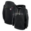 New England Patriots Women's 2025 NFL Crucial Catch Sideline Standard Issue Dri-FIT Hoodie - Black