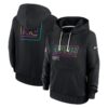 New York Giants Women's 2025 NFL Crucial Catch Sideline Standard Issue Dri-FIT Hoodie - Black