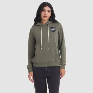 Philadelphia Eagles Women's 2025 Salute to Service Sideline Standard Issue Dri-FIT Hoodie - Olive