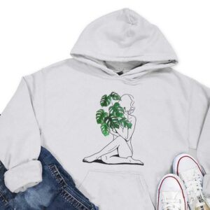 Plant Lady Hoodie - Gift for Plant Lover GHD1009