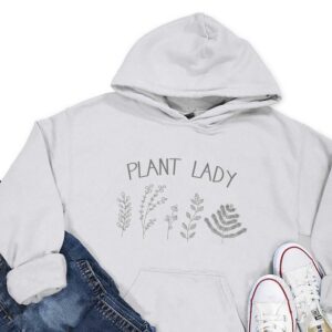 Plant Lady Hoodie - Plant Enthusiast Apparel GHD1067