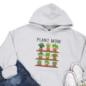 Plant Mom Hoodie - Plant Enthusiast Apparel GHD1008
