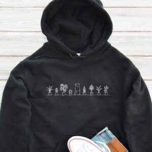 Plants And Dog Hoodie - Plant Lover Gift GHD1062