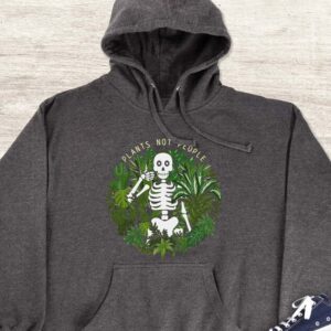 Plants Not People Hoodie - Plant Enthusiast Gift GHD1123