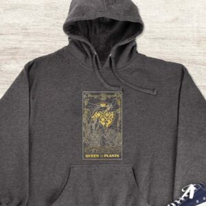 Queen Of Plants Hoodie - Gift for Plant Lover GHD1057