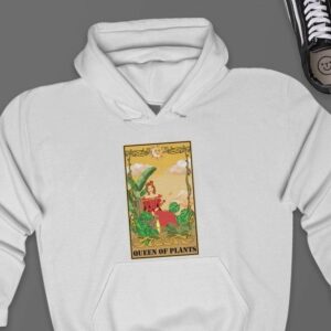Queen Of Plants Hoodie - Plant Lover Gift GHD1048