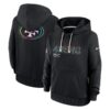 San Francisco 49ers Women's 2025 NFL Crucial Catch Sideline Standard Issue Dri-FIT Hoodie - Black