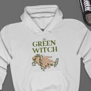 The Green Witch Hoodie - Plant Lover Gift GHD1096