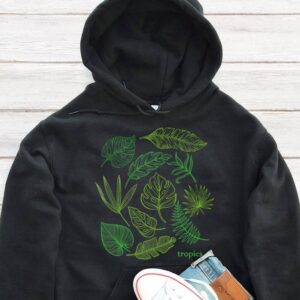 Tropics Hoodie - Plant Lover Gift GHD1154