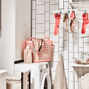 Bathroom and Laundry Organization